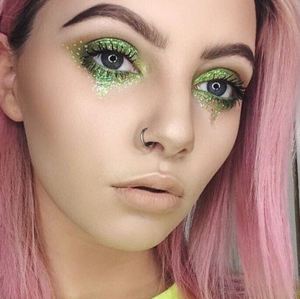 ❇️🧚‍♀️KEY LIME PIE Medusa Makeup Glitter Pot NWT